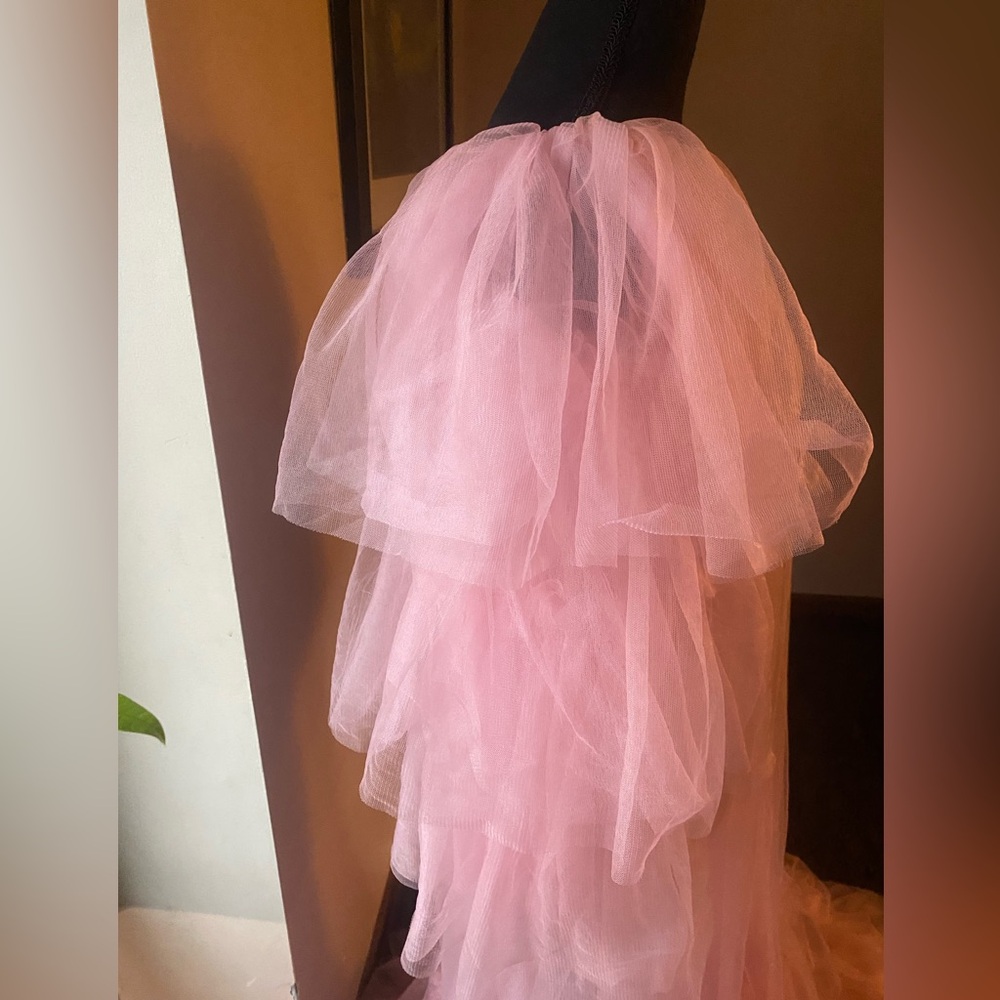 Maternity Dress for Sweetheart Tulle Robe Off Shoulder Dressing Gown. - Picture 10 of 15